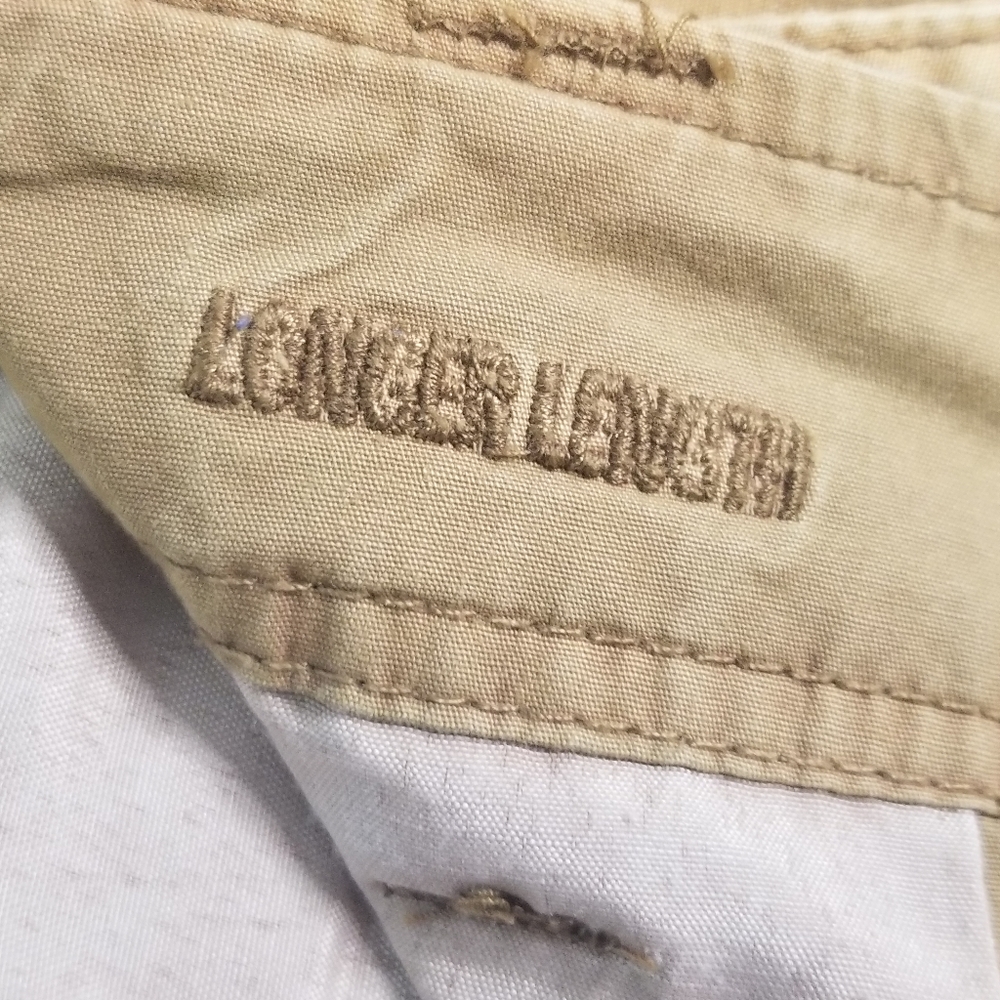 Carbon Men Sz 30 (30x13) Cargo Short Longer Length Khacki Thin Light School (764 - Picture 4 of 13